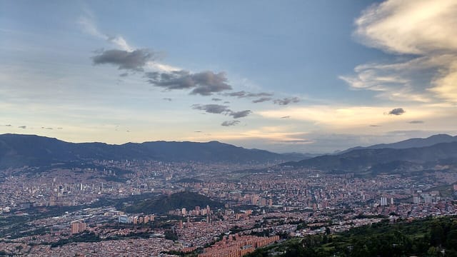 Vista de Medellín, Colombia