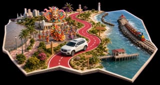 Explora Barranquilla con tu carro de alquiler