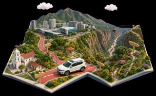 Explora Floridablanca con tu carro de alquiler