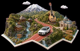 Explora Ibagué con tu carro de alquiler